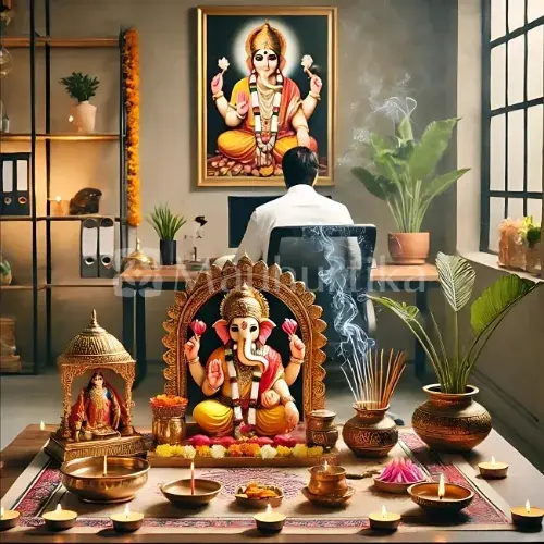 Daily Office Puja for Prosperity and Positivity